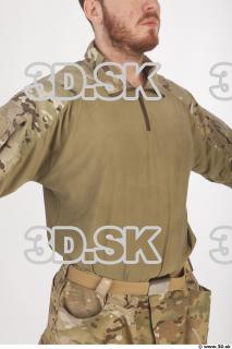 Soldier in American Army Military Uniform 0036